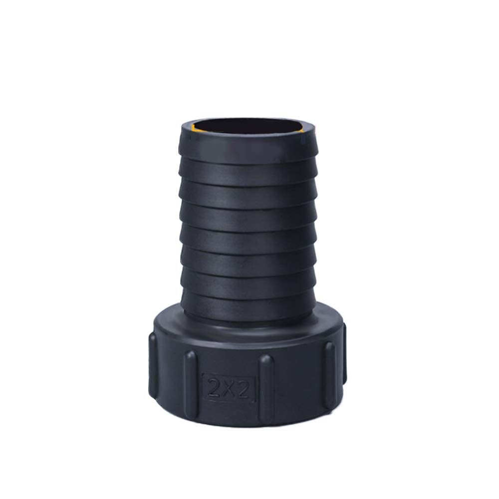ExcInter 2" Thread IBC Tank Adapter Tap Connector Water Tanks Fitting Garden Hose Adapters Fittings Tools