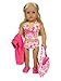 Sophia's 18 Inch Doll Bathing Suit 6 Piece Set, Fits 18 Inch American Girls Dolls & More! 2 Pc. Bathing Suit, Skirt, Sandals, Beach Bag, & Towel