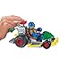 Teenage Mutant Ninja Turtles Pre-Cool Half Shell Heroes Patrol Buggy with Leonardo Vehicle and Figure