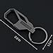 Lancher Keychain Bottle Oponer Spinner(2 Extra Key Rings and Gift Box) Key Chain for Man and Women Dark Grey (Keychain Grey)