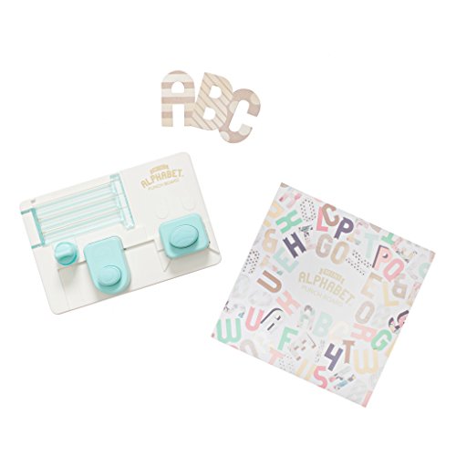 American Crafts Mini Alphabet Punch Board by We R Memory Keepers