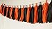 25PCS Happy Halloween Banner Kit with 6 Pompom Flower Tissue Paper and 18 Paper tassel, All Saints' Day Decor Supplies for Halloween Party Home Decorations