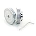 Witbot Aluminum gt2 Timing Pulley Bore 8mm Teeth 60 for 3D Printer GT2 Timing Belt (Pack of 2pcs)
