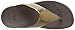 FitFlop Women's Lulu Metallic Snake, Bronze, 6 M US