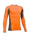 Under Armour UA HeatGear Armour Up Long Sleeve YMD Blaze Orange