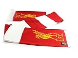 Liverpool Fc Red White Striped Fan Game Team Match Scarf Scarves Lfc Official