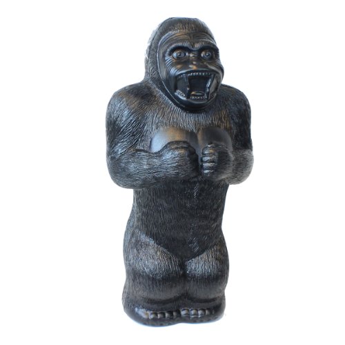 Fantazia Marketing Large Gorilla Money Bank: 17 Inch Plastic Blow-Mold - Classic Retro Design