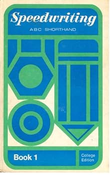 Hardcover Speedwriting ABC Shorthand; College Edition (Book One, Two & Three) Book