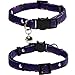 3 Pack Halloween Cat Collar with Bell Breakaway Adjustable