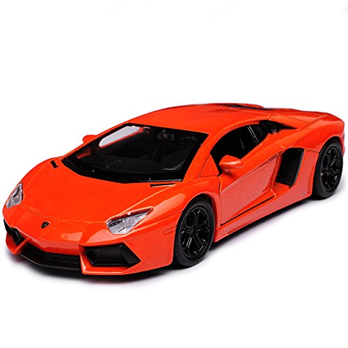 Welly Lamborgihini Aventador LP700-4 Coupe Orange Ab 2011 ca 1/43 1/36-1/46 Modell Auto – Bild 2