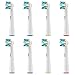 Electric Toothbrush Replacement Heads Compatible With Braun Oral-b Pro 500 1000 1500 3000 5000 6000 8000 9000 Vitality, Triumph & More (25A-8-pro)