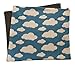 Small Pets and Company Guinea Pig Fleece Cage Liner | Fleece Guinea Pig Bedding | Midwest, C&C, Corner Pad (Midwest, Clouds on Blue)