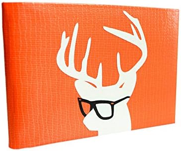 Buck the Hipster - Highest Quality, Hand Made in the USA with 100% Duct Tape Wallet (Orange) 100% Money Back Guarantee