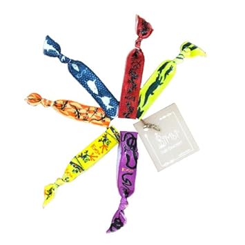Amazon Com Simbi Bracelet Hair Tie 6 Pak 6pak Haiti Critters