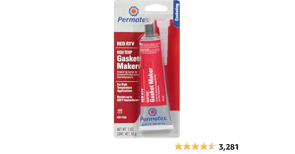 Permatex 81160 High Temp Red Rtv Silicone Gasket 3 Oz Buy Online At Best Price In Uae Amazon Ae