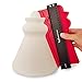 Instant Template for Curved and Odd Shapes, Ezgauge Master Outline Gauge 2019 Upgraded, Profile Guide, Ez Contour Gauge Duplicator, 10 Inch Easy Copy Tool, Irregular Woodworking Tracing By Momenturn