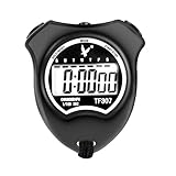 LEAP Professional Digital Sports Stopwatch Timer, Waterproof and Shockproof Stopwatch with Extra Large Number Display, Great for School Community or Personal, Track Field Events and Swim Events