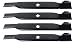 USA Mower Blades (4) High Lift for Craftsman 127843, 138498, 138971, 42" Deck primary