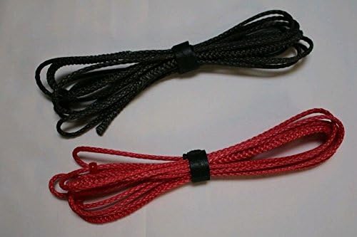 6ft-Ultralight-Whoopie-Slings-Amsteel-Red-Black-Hammock-Suspension