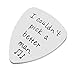Anniversary Gifts for Him Men - I Couldn't Pick A Better Man Guitar Pick Musician Gifts for Boyfriend Husband, Valentines Gifts for Men, Boyfriend Gifts Husband Gifts for Christmas
