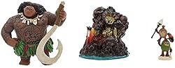 HONGFENG 10 Pack Moana Cake Toppers, Moana Action