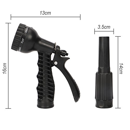 BOSNELL 50FT Metal Garden Hose, Dog Free and Kink Free, Stainless Steel