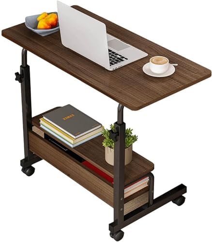 Laptop Table for Work from Home Adjustable Height Student Writing Desk ...