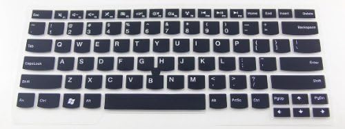 Hoye Black Silicone Backlit Keyboard Protector Cover Skin for IBM Lenovo Thinkpad E430 E430C E435 E330 E335 S430 L330 T430U