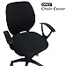 Melaluxe Computer Office Chair Covers - Protective & Stretchable Universal Chair Cover Stretch Rotating Chair Slipcover