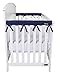 Trend Lab Waterproof CribWrap Rail Cover - For Narrow Side Crib Rails Made to Fit Rails up to 8
