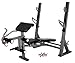 XMark International Olympic Weight Bench with Leg and Preacher Curl Attachment XM-4424.1