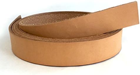 Springfield Leather Company 84" Vegetable Tan Cowhide Leather Strip (1-1/4")