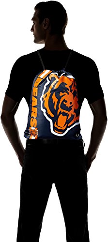 FOCO Chicago Bears NFL Big Logo Drawstring Backpack