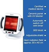 Beurer IL50 Infrared Heat Lamp 300 W Ceramic Plate Medical Device view 10