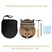 Owl Kalimba Thumb Piano 17 Keys Thumb Instrument with Number Sticker, Tuning Hammer, Protective Box and Cleanning Cloth