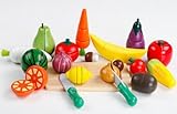 Children's Kitchen 1 Sets Gift for Children Cutting Artificial Foods and Fruits
