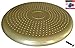 Air Stability Wobble Cushion, 35cm/14in Diameter, Balance Disc, Pump Included gold