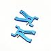 DiDi/iRC 4-Pack Upgrade Parts Front & Rear Aluminium A-Arm Set for 1:18th Wltoys C car