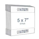 NIUBEE 5x7 inch Wall Mount Acrylic Sign Holder with