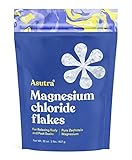 ASUTRA Magnesium Chloride Bath Flakes, 2 lbs | For Foot & Body Soaks| Relieve Muscle Cramps | Fight Joint Pain | Stress, Anxiety, Headache Relief | Pure Zechstein | Absorbs Faster Than Epsom Salts