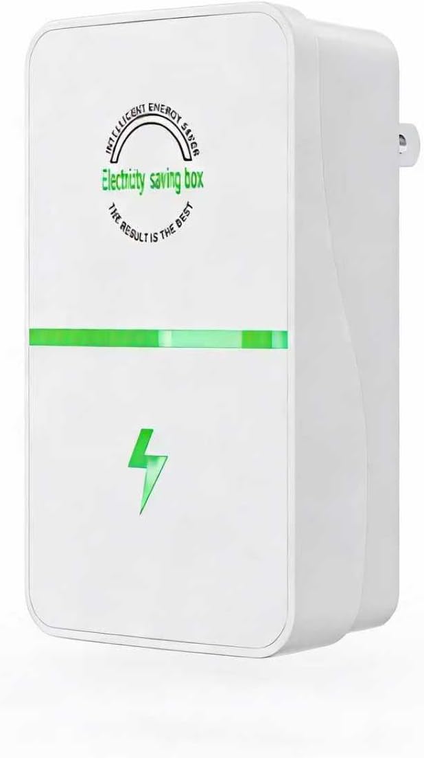 Stopwatt Smart Energy Saving Plug, Stop Watt Power Saver Device for Home & Office, Universal Electricity Saver 90V-250V 30KW, Safe & Durable (1-Pack)