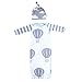 GSHOOTS Infant Baby Swaddle Sleep Gown Sleeping Sack Bag with Hat (Fire Balloon)