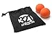321 STRONG Double Lacrosse Ball Style Massage Balls - Orange