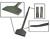 SDS Plus 9" long 3" Wide CURVED Tile Grout Thinset