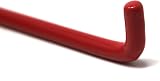 fiXte Red 200mm Carbon Steel Ladder Bike Tool Storage Hooks Garage Wall Mount view 2