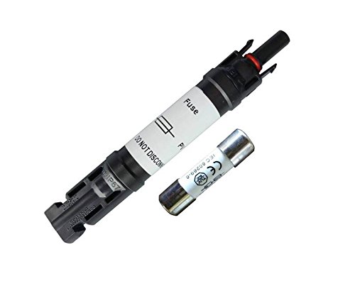 WindyNation Solar Panel PV MC4 Connector in-Line Fuse Holder w/Fuse 30A