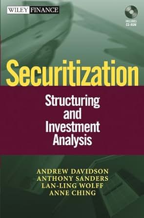 Amazon Com Securitization Structuring And Investment