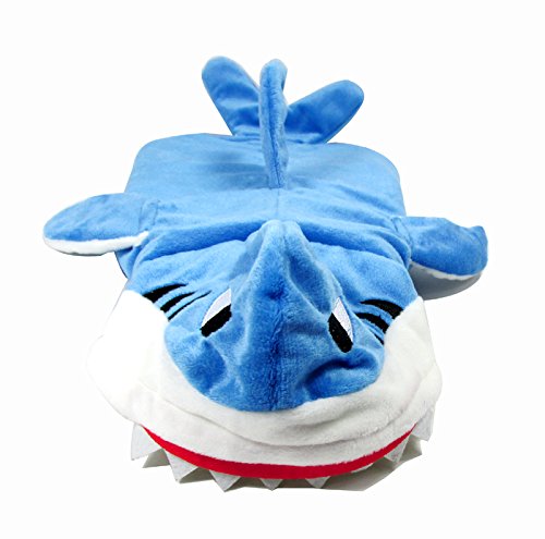 Yoption Pet Puppy Dog Christmas Halloween Clothes Outwear Coat Apparel Hoodie (L, Stereo Shark)