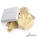 Birthday Butterfly Gifts For Women / 24K Gold Electroplate Makeup Vanity Mirror By Jinvun/Stunning Folding Mirror With Magnification For Applying Make-Up, Eye Shadow & More/Pocket Cosmetic Mirror