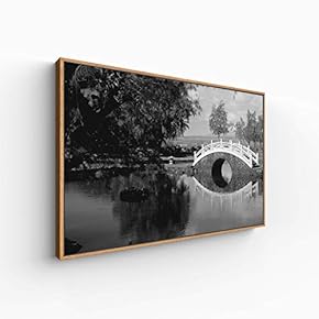 Canvas Wall Art for Living Room, Bedroom Monochrome Landscape Framed Canvas Prints for Home Decoration Ready to Hang - 16x24 inches